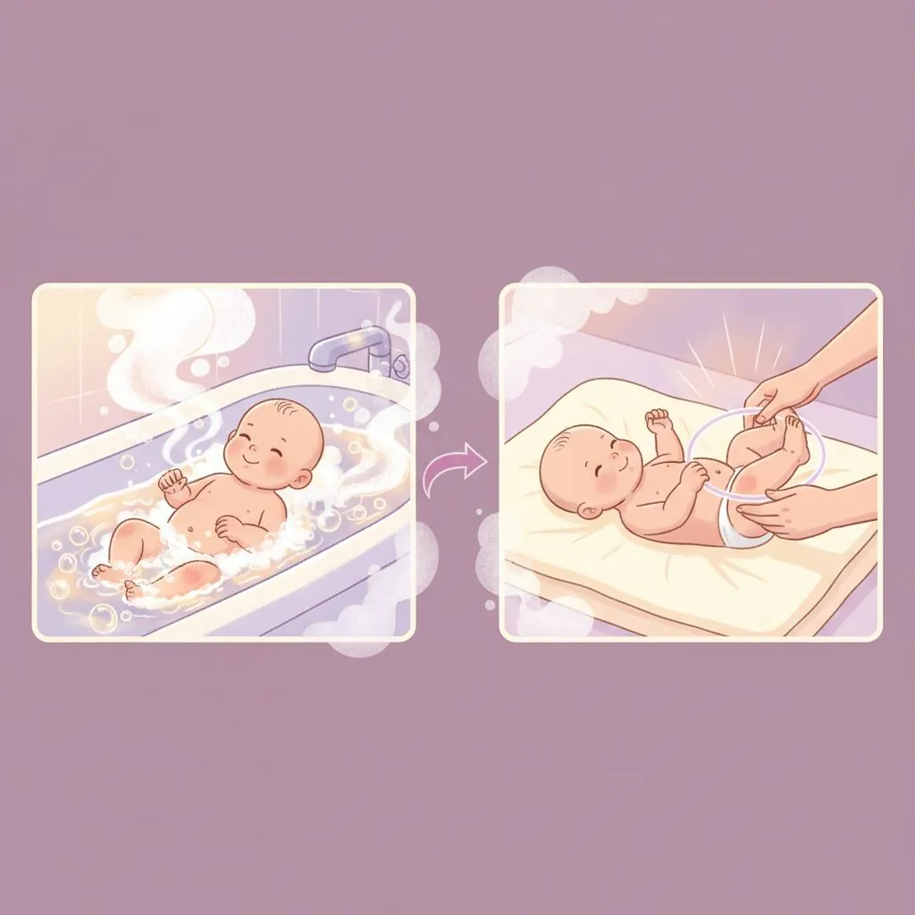Various baby food purees in small bowls