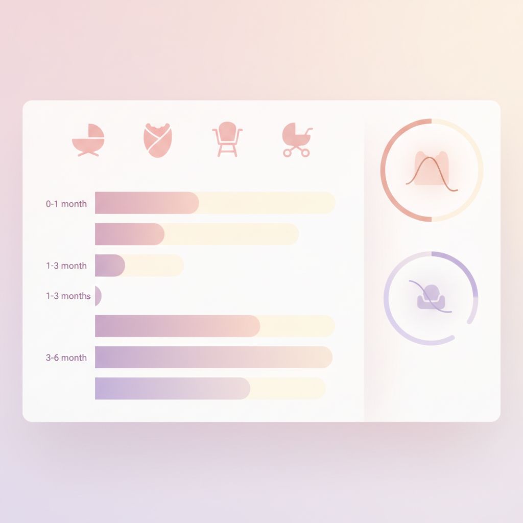 A minimalist baby nursery with only essential items, bathed in soft light